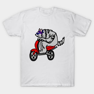 Cool Scooter wolf T-Shirt